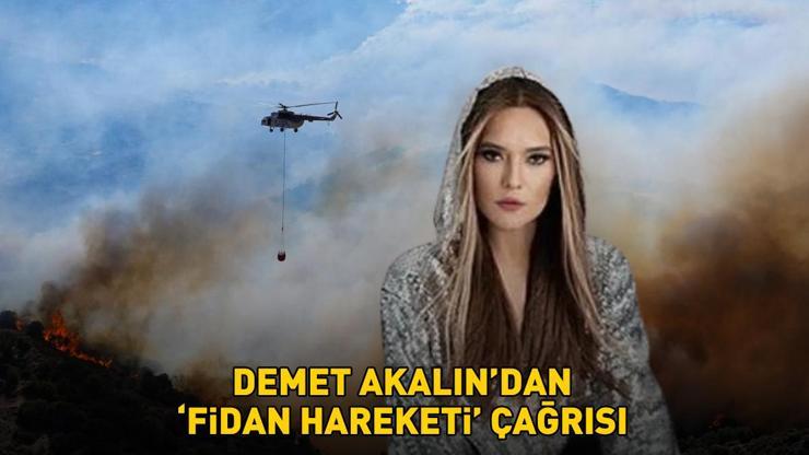 Demet Akalından sanatçılara İzmir için fidan hareketi çağrısı