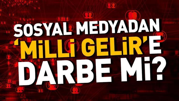 Türkiyede kazanıyor, yurt dışına ödüyor Sosyal medyadan MİLLİ GELİRe darbe mi