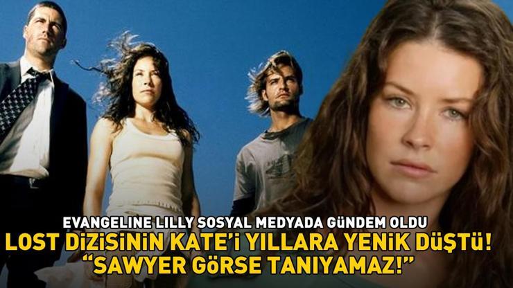 Lost dizisinin Katei Evangeline Lilly yıllara yenik düştü Sawyer görse tanıyamaz