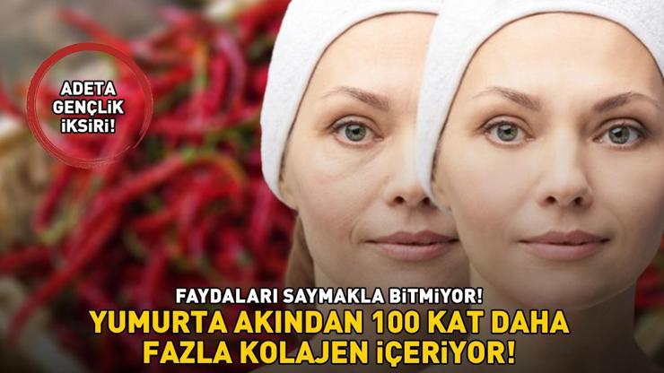 CİLT İÇİN GENÇLİK İKSİRİ GÖREVİ GÖRÜYOR Faydaları saymakla bitmiyor Yumurta akından 100 kat daha fazla kolajen içeriyor