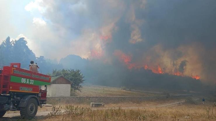 Kızılcahamam yangıyla ilgili bir kişi tutuklandı