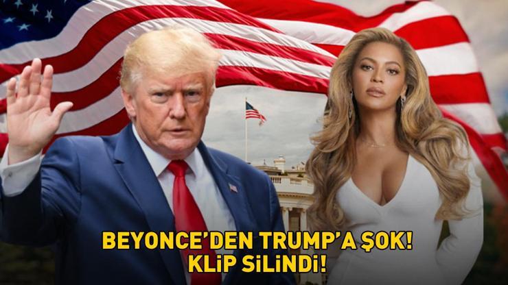 Beyonceden ABD Başkan adayı Trumpa şok Şarkısını kampanyasında izinsiz kullanmasna yasak koydu