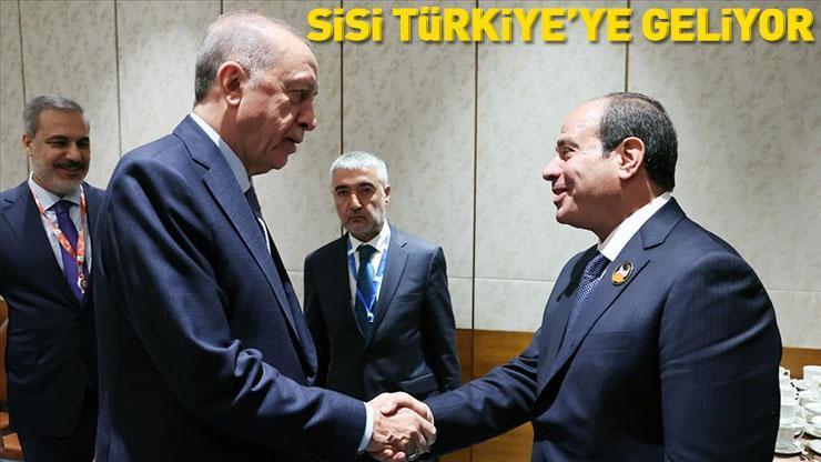 Sisi Türkiyeye geliyor Tarih belli oldu