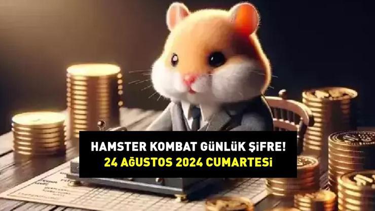 🐹HAMSTER KOMBAT GÜNLÜK ŞİFRE 24 AĞUSTOS 2024 Hamster Kombat günlük şifre ne, kombo kartları nasıl kullanılır