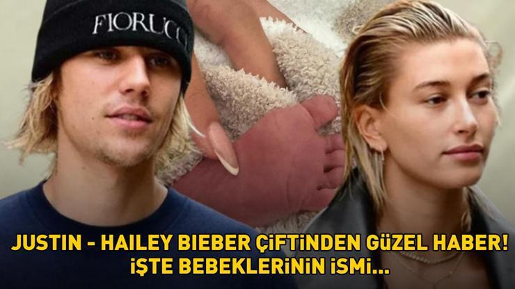 Justin-Hailey Bieber çiftinin oğlu oldu İşte bebeklerinin ismi...