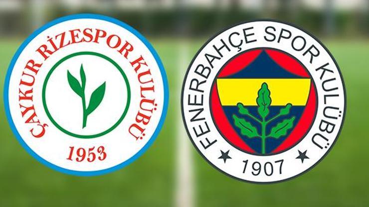 RİZESPOR FENERBAHÇE MAÇI SAAT KAÇTA Rize FB maçı ne zaman, hangi kanalda