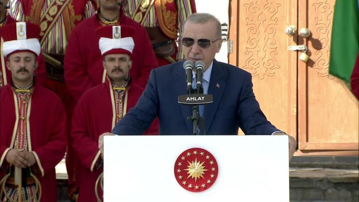 SON DAKİKA HABERİ: Malazgirt Zaferinin 953. yıl dönümü Erdoğan: Kardeşliğimizi asla bozamayacaklar