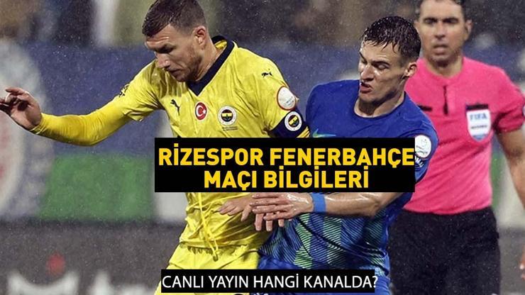 Son dakika: Rizespor Fenerbahçe maçı canlı izle bilgileri... Bein Sport 1 frekans... Rizespor Fenerbahçe maçı nereden izlenir, şifreli mi şifresiz mi