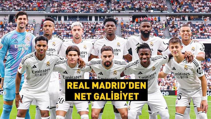 Arda Güler 11 başladı, Real Madrid rahat kazandı