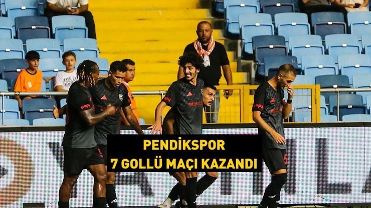 Adana’da gol düellosunu Pendikspor kazandı