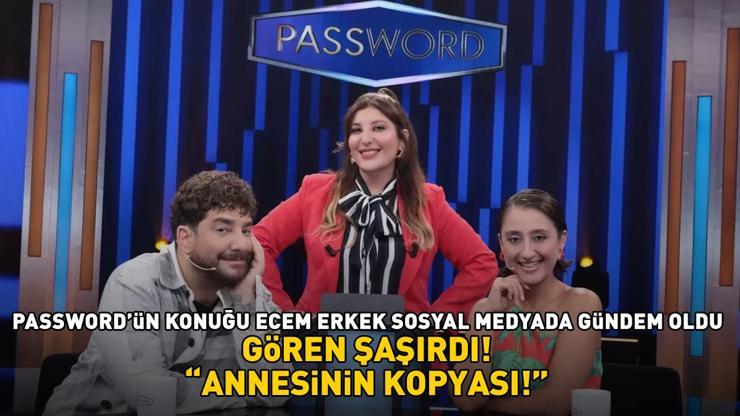 Passwordün konuğu Ecem Erkek’in annesi görenleri şaşırttı İkizi gibi