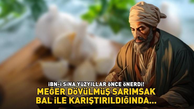 İbn-i Sina yüzyıllar önce önerdi Faydaları saymakla bitmiyor ‘Meğer dövülmüş sarımsak bal ile karıştırıldığında...’