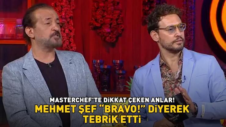 MasterChefte eleme adayları belli oldu  Mehmet Şef, Şirini tebrik ederken diğerlerine göndermede bulundu: BRAVO