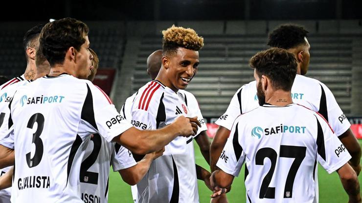 Beşiktaşta ilk maçın yıldızı Gedson Fernandes, Lugano maçı öncesi hedeflerini açıkladı