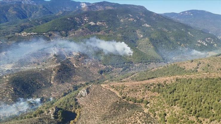 Kazdağları’nda orman yangını