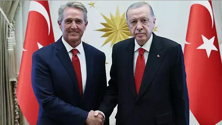 Cumhurbaşkanı Erdoğan, ABD Büyükelçisi Flakei kabul etti