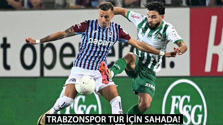 CANLI YAYIN Trabzonspor St Gallen UEFA Konferans Ligi play off maçı hangi kanalda, ne zaman, saat kaçta