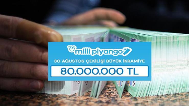 30 AĞUSTOS Milli Piyango sonuçları... Milli Piyango 30 Ağustos bilet sorgulama millipiyangoonline.comda