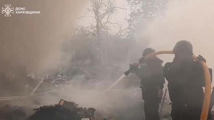 Rusya, Harkiv’i vurdu: 2 ölü, 10 yaralı