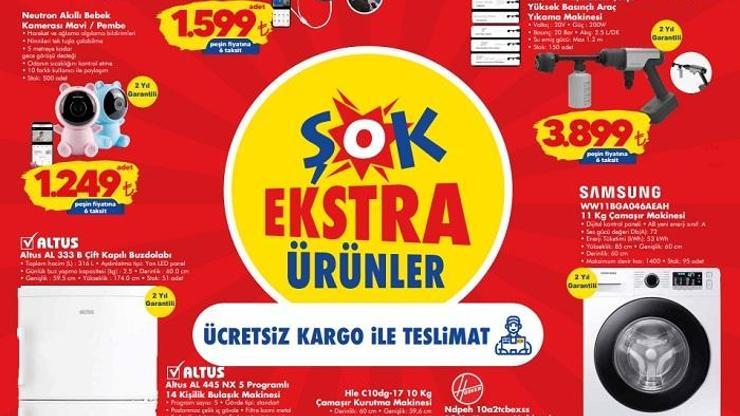 Şok aktüel ürünler kataloğunda fırsatlar (4-10 Eylül 2024)