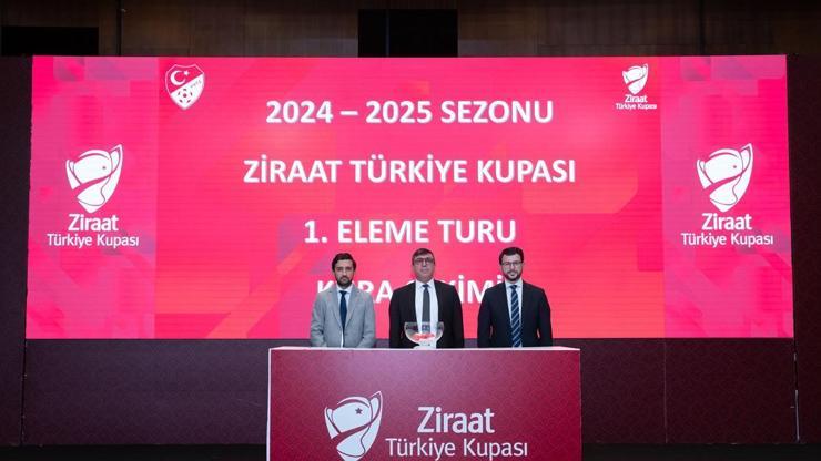 Ziraat Türkiye Kupası’nda ilk tur eşleşmeleri belli oldu