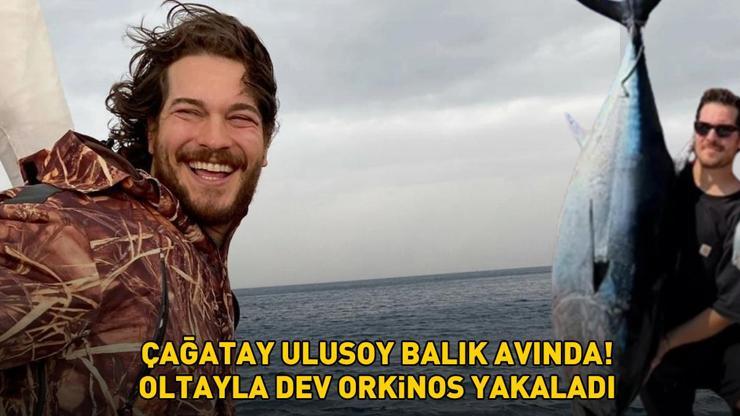 ÇAĞATAY ULUSOY BALIK AVINDA Oltayla dev orkinos yakaladı