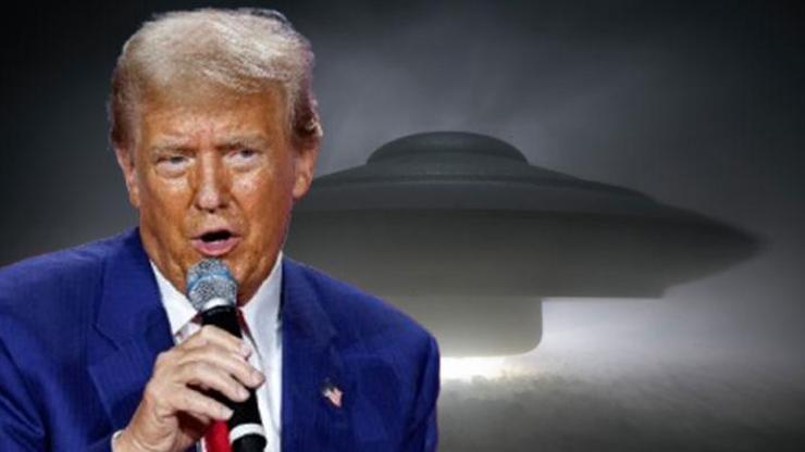 Trumptan UFO vaadi Pentagon sorusuna bu yanıtı verdi...