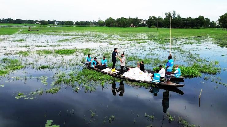 Video | CNN TÜRK Bangladeş’te: İşte sel bölgesi