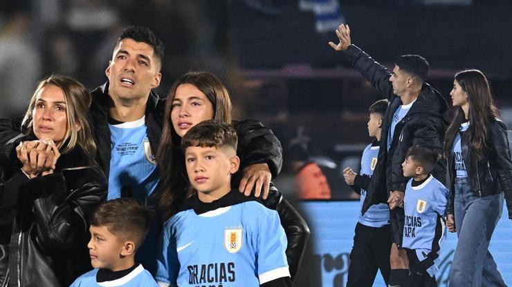 Luis Suarez, Uruguay Milli Takımıyla son maçına çıktı