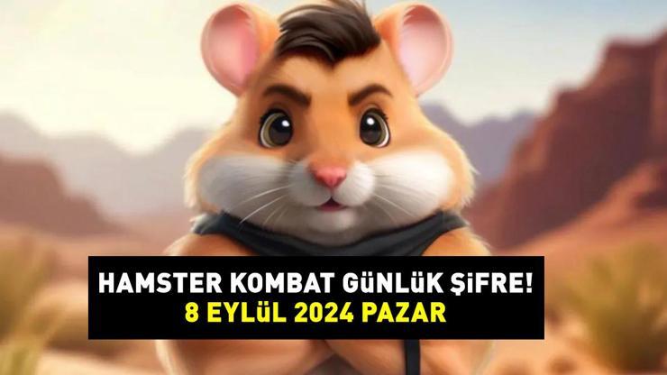 🐹 HAMSTER KOMBAT GÜNLÜK ŞİFRE 8 EYLÜL 2024 Hamster Kombat günlük kombo kartları