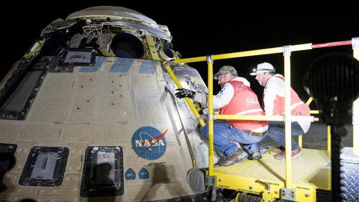 Astronotlar uzayda mahsur kaldı... Starliner, Dünyaya boş döndü