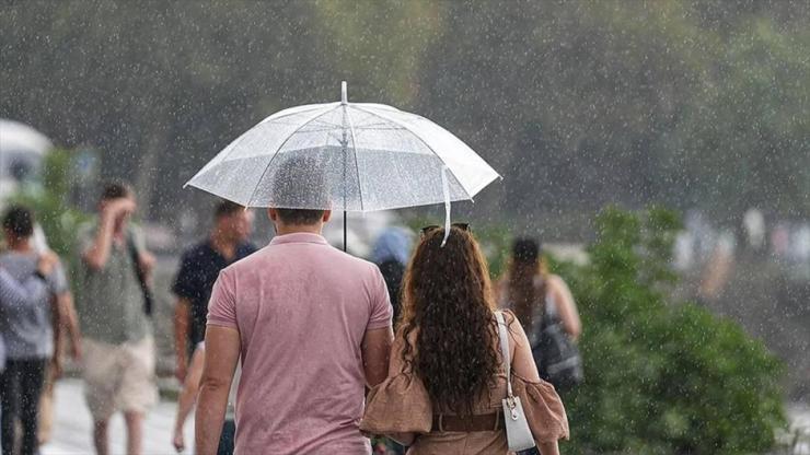 METEOROLOJİK UYARI Yeni haftada hava nasıl olacak İstanbul dahil kuvvetli yağış var