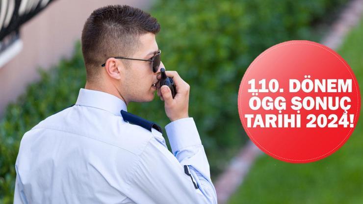 ÖGG sınav sonuçları ne zaman açıklanacak 110. dönem ÖGG sonuç tarihi 2024