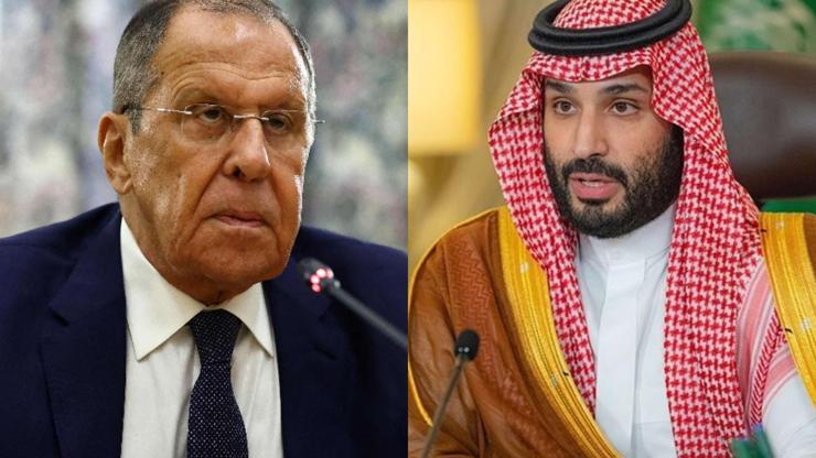 Lavrov, Suudi Arabistan Veliaht Prensi Muhammed bin Selman ile görüştü