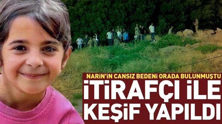 Narinin cansız bedeni orada bulunmuştu İtirafçı ile keşif yapıldı