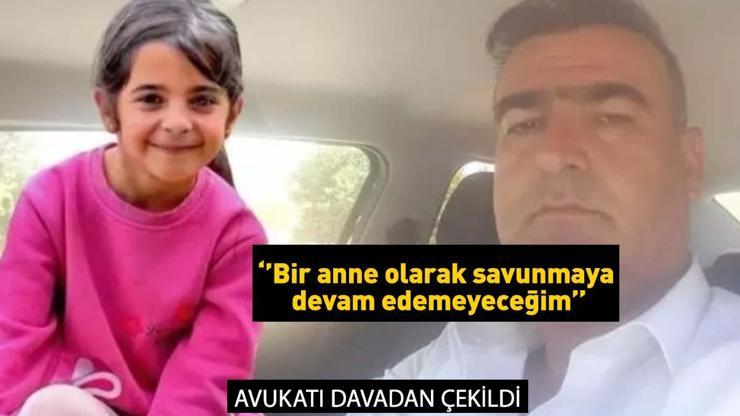 Narin olayında son dakika: Bir anne olarak savunmaya devam edemeyeceğim Narinin amcasının avukatı davadan çekildi