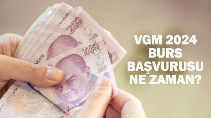 VGM burs başvurusu 2024 ne zaman, tarih belli oldu mu VGM burs miktarı ne kadar