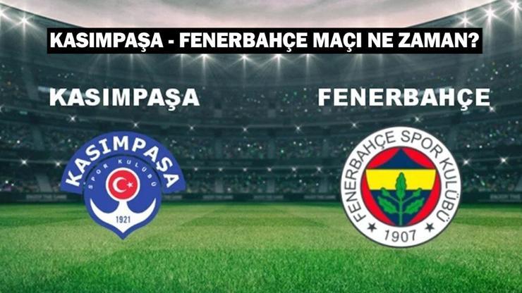 Kasımpaşa - Fenerbahçe maçı ne zaman, saat kaçta, hangi kanalda