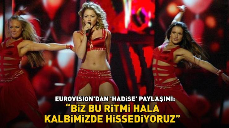 EUROVISIONDAN HADİSE PAYLAŞIMI: Biz bu ritmi hala kalbimizde hissediyoruz