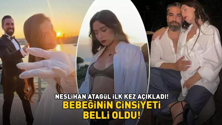 Neslihan Atagül - Kadir Doğulu çiftinin bebeklerinin cinsiyeti belli oldu Güzel oyuncu sevenlerine müjdeyi verdi