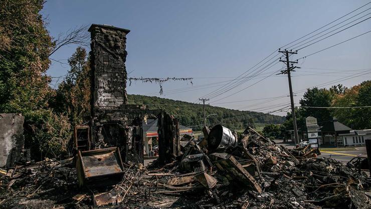 Kanadada Türk ailenin restoranı kundaklandı