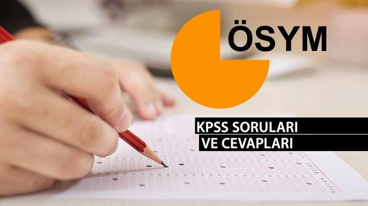 KPSS soruları ve cevapları AÇIKLANDI ÖSYM KPSS 15 EYLÜL 2024 soruları ve cevap anahtarı