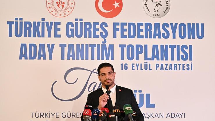 Taha Akgül, Türkiye Güreş Federasyonu başkanlığına adaylığını duyurdu