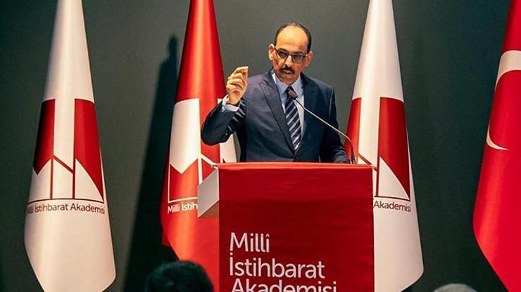 MİT Başkanı Kalın, Milli İstihbarat Akademisinin ilk dersini verdi