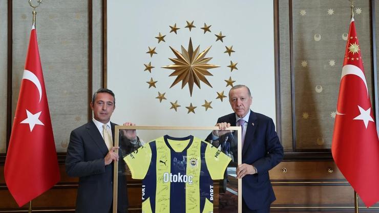 Cumhurbaşkanı Erdoğan, Fenerbahçe Yönetimi’ni kabul etti