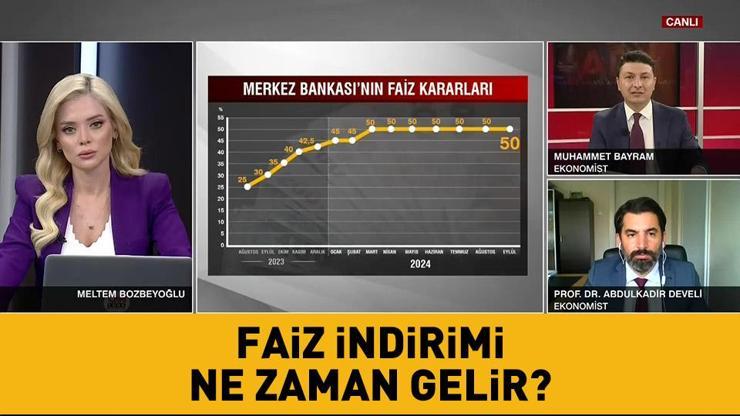 Faiz indirimi ne zaman gelir Ekonomistler CNN TÜRKte yanıtladı