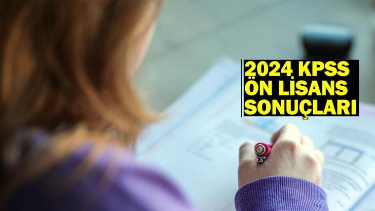 KPSS ÖN LİSANS SONUÇLARI 2024: KPSS ön lisans sonuçları nasıl öğrenilir ÖSYM AİS giriş - ÖSYM sonuç ekranı