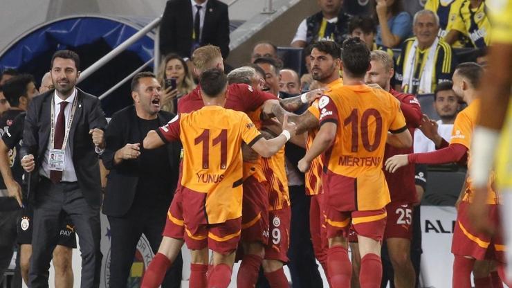 Kadıköyde dev derbinin kazananı Galatasaray