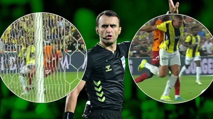 Fenerbahçe - Galatasaray maçındaki tartışmalı pozisyonlar değerlendirildi Eski hakemlerin yorumu ne Penaltı kararı doğru mu