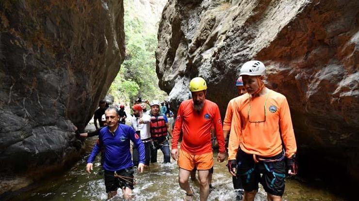 Amanosların saklı cenneti Çona Kanyonuna keşif yürüyüşü